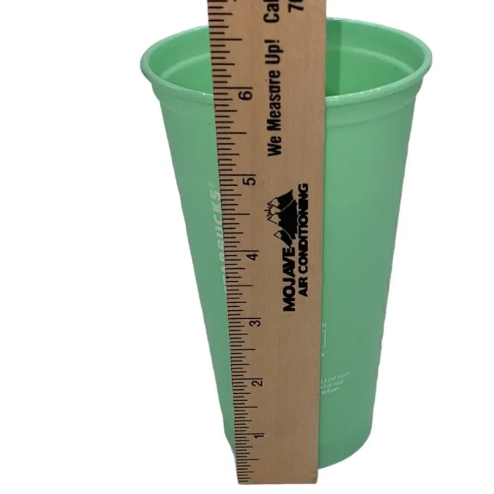Starbucks Reusable 16 oz Color Change Plastic Cups 5 Piece Set